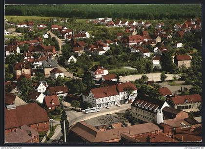 AK Fürstenberg /Weser, Teilansicht aus der Vogelschau