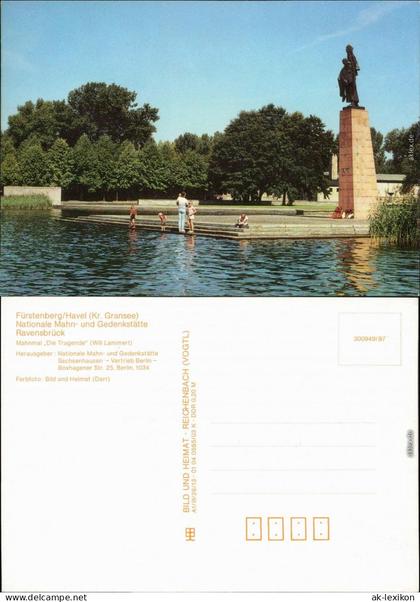 Fürstenberg Havel Mahn- und Gedenkstätte Konzentrationslager Ravensbrück 1987