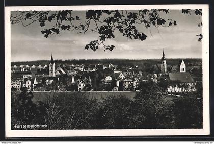 AK Fürstenfeldbruck, Ortsansicht aus der Vogelschau