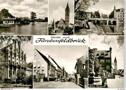 Fuerstenfeldbruck Amperbad Leonhardikirche Amperanlagen Klosterkirche Hauptstras