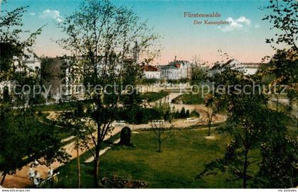 Fuerstenwalde Spree Der Kaiserplatz