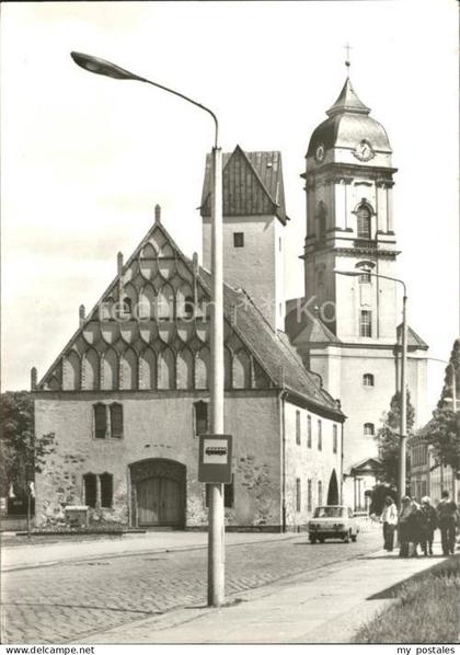 Fuerstenwalde Spree Rathaus Dom