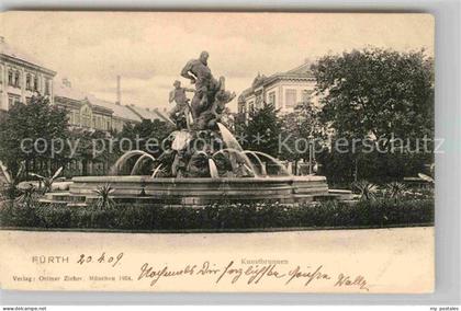 Fuerth Bayern Kunstbrunnen