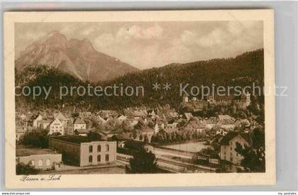 Fuessen Allgaeu Panorama