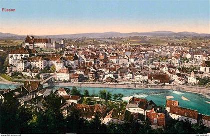 Fuessen Allgaeu Panorama