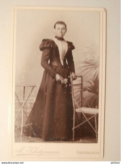 Kabinettfoto - Atelier Schützmann in Gadebusch , Adel , CDV , Photographie , Kabinett !!