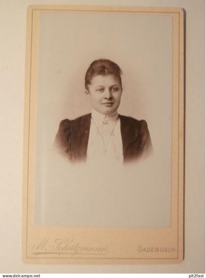 Kabinettfoto - Atelier Schützmann in Gadebusch , Adel , CDV , Photographie , Kabinett !!