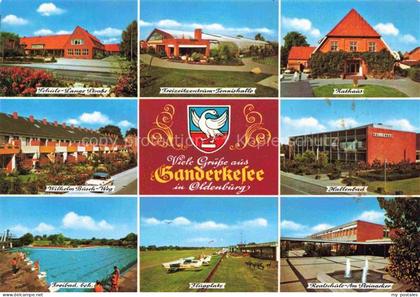 Ganderkesee Schule Freizeitzentrum Tennishalle Rathaus Wilhelm-Busch-Weg Hallenb