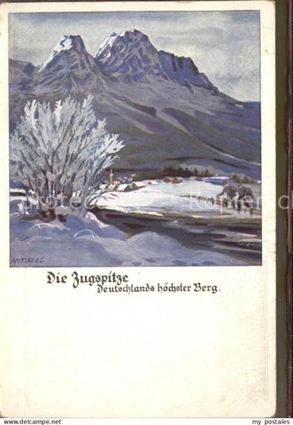 Zugspitze Kuenstlerkarte