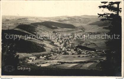 Geising Erzgebirge Totalansicht