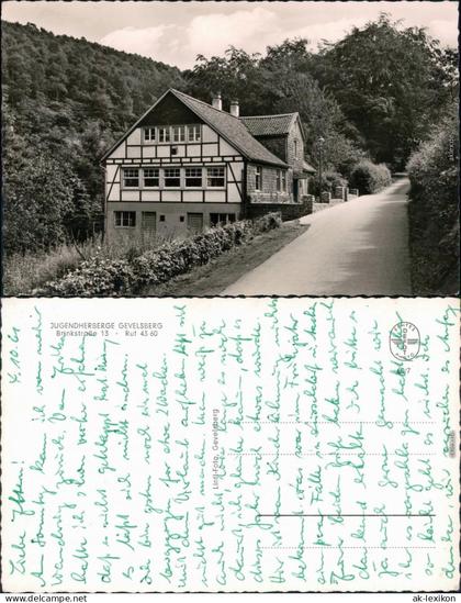 Ansichtskarte Gevelsberg Jugendherberge 1960