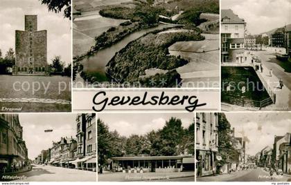 Gevelsberg Ehrenmal Heilenbeckertalsperre Mittelstrasse Pavillon Nirgenaplatz St