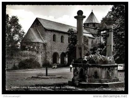 GieBen-Lahn - Kapelle mit Brunnen auf dem Shiffenberg - Vieux scooter  ( N 1254 )