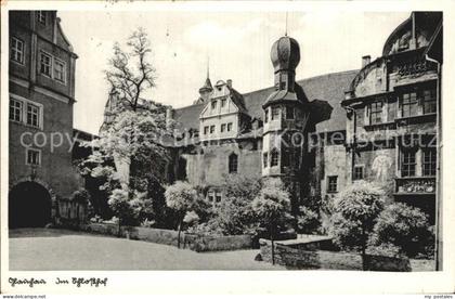Glauchau Schlosshof