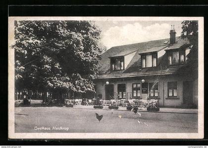 AK Glinde-Neu-Schönningstedt, Gasthaus und Pension Haidkrug von M. Wagemann