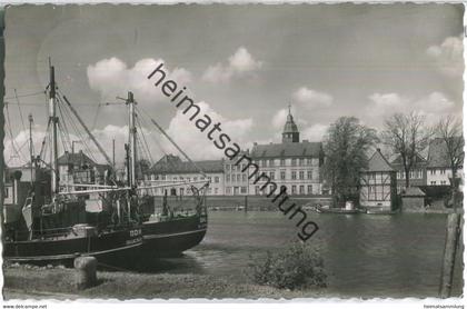 Glückstadt - Innenhafen - Foto-Ansichtskarte - Verlag Friedrich Henze Glückstadt