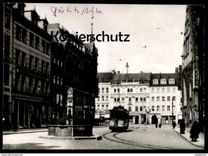 ÄLTERE POSTKARTE GÖRLITZ 100 JAHRE STRASSENBAHN tram tramway Triebwagen 1897 Steinfurth Zgorzelec Ansichtskarte postcard
