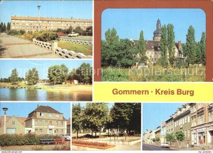 Gommern Max Planck Strasse Kulk Rathaus Lehrlingswohnheim