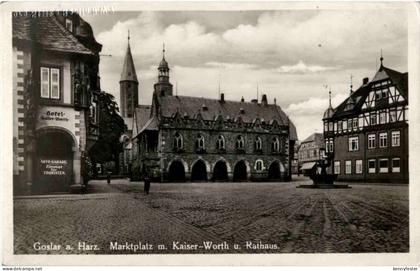 Goslar - Marktplatz