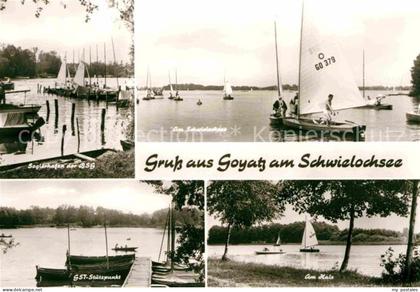Goyatz Seglerhafen der BSG Schwielochsee GST Stuetztpunkt Am Hals