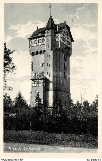 Grafenwoehr Truppenuebungsplatz Wasserturm