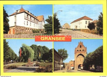 Gransee Kreiskrankenhaus Werner Seelenbinder Oberschule Ruppiner Tor