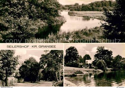 Seilershof Gransee Polzowkanal Hauptstrasse Wentowsee