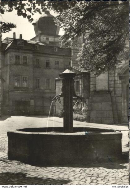 Greiz Thueringen Greiz Brunnen