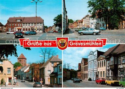 Grevesmuehlen Markt Grosse Seestrasse August Bebel Strasse