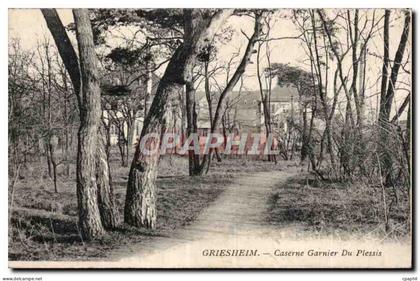 CPA Griesheim Caserne Garnier Du Plessis Militaria