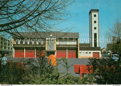 Griesheim Hessen Feuerwehrgeraetehaus mit Schlauchturm Friedrich Ebert Strasse