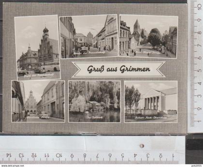 Grimmen  6 Bilder  gelaufen 1968( AK 2164 )günstige Versandkosten