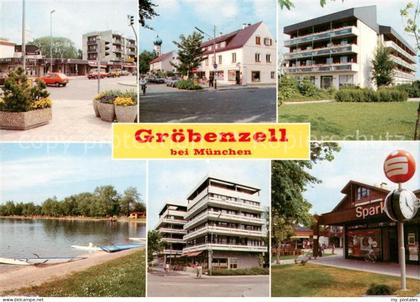 Groebenzell Orts und Teilansichten Wohnzentrum