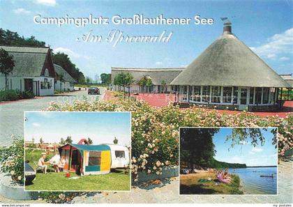 Gross Leuthen Grossleuthen Dahme-Spreewald Brandenburg Campingplatz Grossleuthen