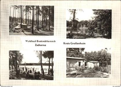 Zschorna Grossenhain Waldbad Brettmuehlenteich Bungalows