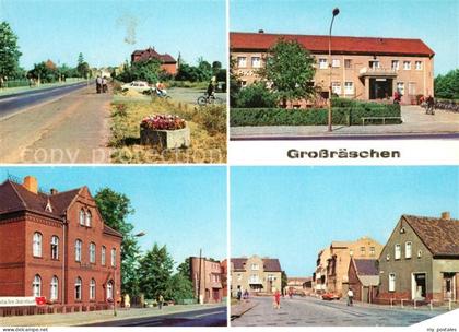 Grossraeschen Ernst Thaelmann Strasse Poliklinik BKK Rathaus