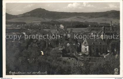 Grossschoenau Sachsen Kirche und Webschule