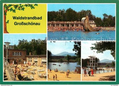 Grossschoenau Sachsen Waldstrandbad