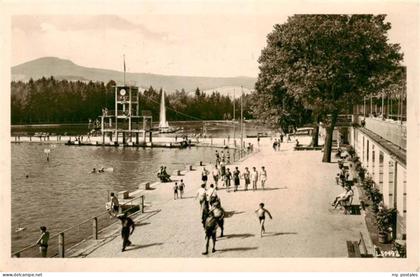 Grossschoenau Sachsen Waldstrandbad Sprungturm