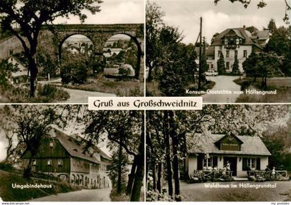 Gross-Schweidnitz Grossschweidnitz Loebau Konsum Gaststaette zum Hoellengrund Um