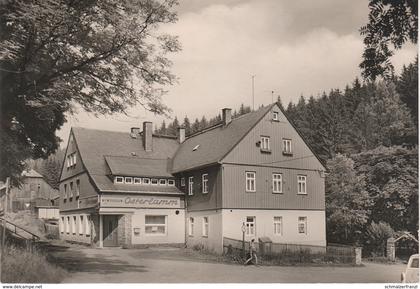 AK Waschleithe HO Konsum Gaststätte Osterlamm a Schwarzenberg Grünhain Beierfeld Schwarzbach Elterlein Erzgebirge DDR