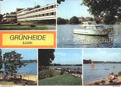 Gruenheide Mark Erholungsheim am Werlsee Peetzsee