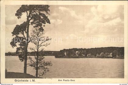 Gruenheide Mark Peetz See