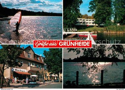 Gruenheide Mark Peetzsee Erholungsheim Haus am Werlsee Lindwallinsel