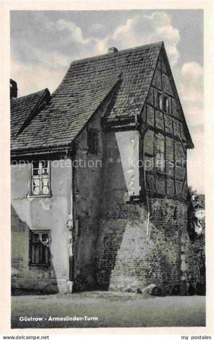 Guestrow Mecklenburg Vorpommern Armesuender Turm