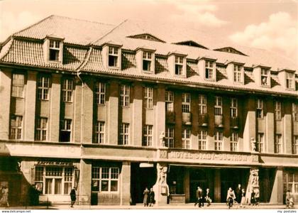 Guestrow Mecklenburg Vorpommern HO-Hotel Stadt Guestrow