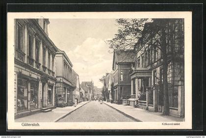 AK Gütersloh, Partie der Kökerstrasse