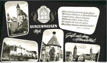 Gunzenhausen Altmuehlsee Gunzenhausen Kirche  x 1971