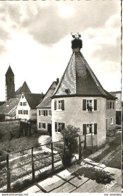 Gunzenhausen Altmuehlsee Gunzenhausen Storchennest x 1966