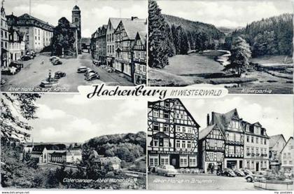 Hachenburg Westerwald Hachenburg Alter Markt Zisterzienser-Abtei